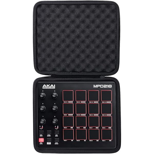 Étui Rigide Co2CREA Pour AKAI MPC One - Protection EVA - Noir - Transport Sécurisé