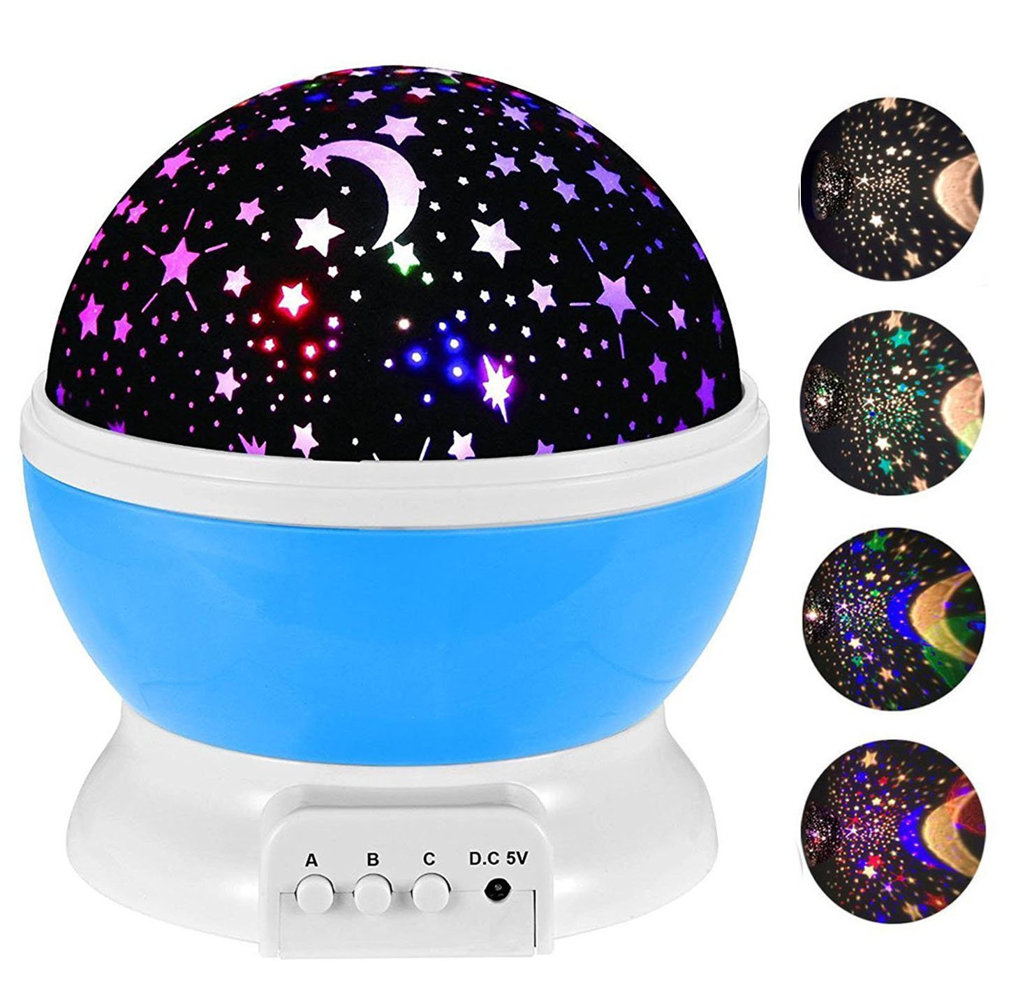 Calming Autism Sensory Galaxy Night Lamp Star Stress Relieve Projector