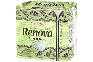 Renova 200064343 podpaski higieniczne, 14 Sztuk, Biały