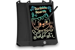 Juguetes Niños Cuentos Infantiles 2 3 4 5 6 7 8 Años,PINKCAT Pizarra LCD 8,5 Pulgadas Calendario Adviento 2025 Navidad Regalos Puzzle Niño Juegos