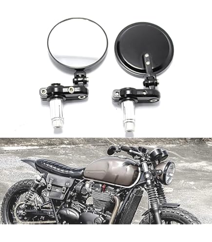 Specchietti Manubrio Moto COPPIA SPECCHIETTI RETROVISORI PER TRIUMPH SPEED TRIPLE 1050 Triumph Street Triple - Foto 6