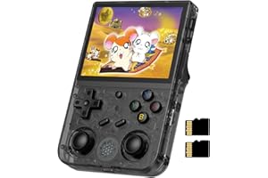 Anbernic RG353VS Consoles de Jeux Portables, Single Linux System Support 5G WiFi 4.2 Bluetooth 3.5 Pouces IPS écran 3500mAh Battery