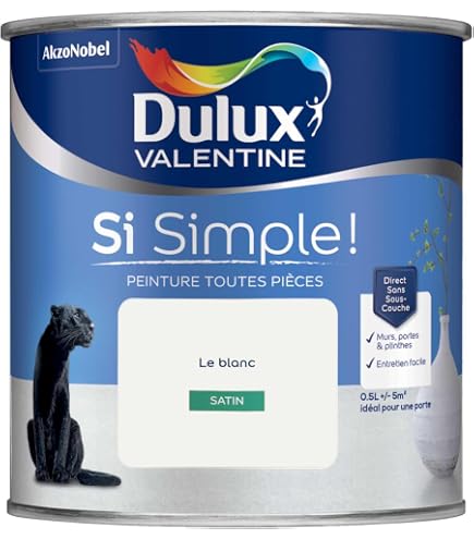 Peinture Satine Seigneurie Evolutex - Velours Et MAT, Bleu, Plusieurs Disponibles, Neuf