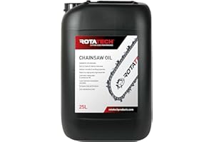 Rotatech 25L 25 Litre Universal Chainsaw Chain & Bar Oil For All Makes & Models ISO 100