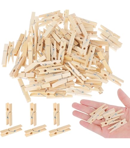 5five 24 Wäscheklammern Aus Holz – Nachhaltig Und Praktisch!
