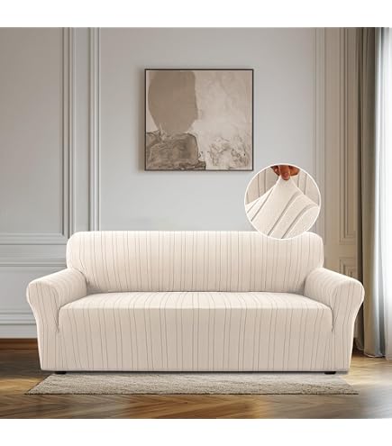 PETCUTE Sofaüberwurf Stretch Für 2-Sitzer – Spandex, Rutschfest, Waschbar, Schutz Vor Haaren & Flecken, Mehrfarbig Erhältlich