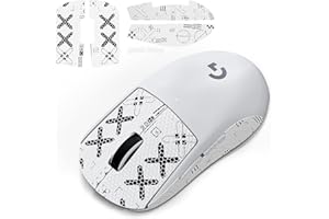 JINGDU Cinta de Agarre para Ratón Compatible con Logitech G Pro X Superlight, Antideslizante Adhesivo para GPW Gaming Mouse, Adhesivo de Agarre Ultrafino para G Pro X Superlight,BlancoX