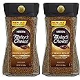 Nes.cafes Tasters Choice French Roast Medium Dark Complex & Bold Instant Coffee Bottle, Pack of 2x198g (Imported)