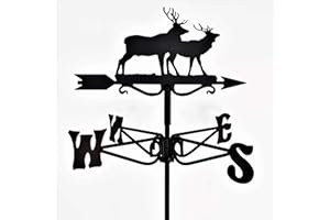 ESPIRA Stag Black Mini Weathervane