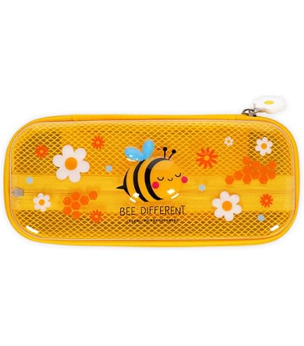 Astuccio Pop-up Multifunzione Rigido con Scomparti, con Pulsanti e a Cerniera per Bambini, Simpatici Cartoni Animati, Cancelleria, Calendario, Lavagna, Forniture Scolastiche per Ragazze, Ragazzi, Blu