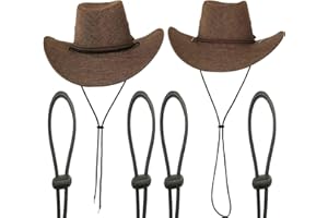PMSANZAY 4pack Elastic Hats Removable Chin Cord, With Removable Chin Strap & Spring Loaded Stop Cord Lock- Super easy to add to hat. for Swim Goggles Fishing,Hiking,Camping,Boating,Sailing,Cycling.