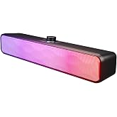 Mikado MD-SBT31 5W*2 1200mAh Bluetooth,RGB Illuminated,TF Card,Type-C Supported,USB Memory Operable Plastic+ Iron mesh