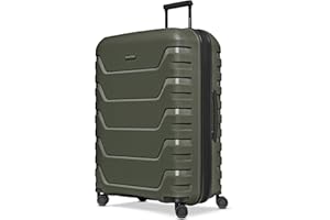 SMARTBOX Hartschalen Check-in Koffer | Großer XL Trolley 52 x 33x 76 cm von 111 auf 120 Liter erweiterbar | aus hochwertigem Polypropylen | 4 Doppelrollen & TSA-Schloss | leichte 4,2 kg (Edition 01)