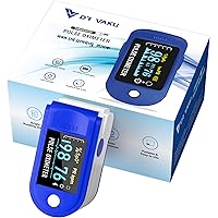 DR VAKU® Swadesi Pulse Oximeter Fingertip, Blood Oxygen Saturation Monitor Fingertip, Blood Oxygen Meter Finger Oximeter…
