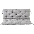 Set Di 2 Cuscini Per Sedia Hanko – Schienale E Seduta 98x50x8 Cm, Extra Morbidi E Imbottiti In Cotone