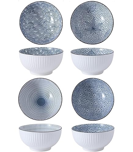 MamboCat Müslischale 6x Variant Grün Schale 14,3cm 450ml Porzellan 6 Personen Muesli Porzellan S0b9v0g1