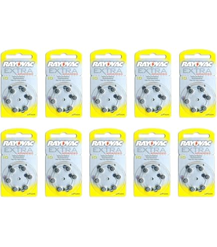 Batteria Per Apparecchi Acustici RAYOVAC EXTRA ADVANCED Modello 10 Pr70 - Foto 3