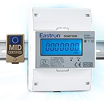 SIRSSI WiFi Slimme Energiemonitor Bidirectionele Eenfase Energiemeter100a Actieve Energie Kwh Din Rail Watt Uur Stroomverbruikmonitor Draadloze Afstandsbediening