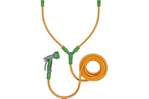 COST WISE Dirty Dogs wash/Shower/Grooming kit,hot & Cold, Water Flow Mixer Valve,5m Reinforced Pipe