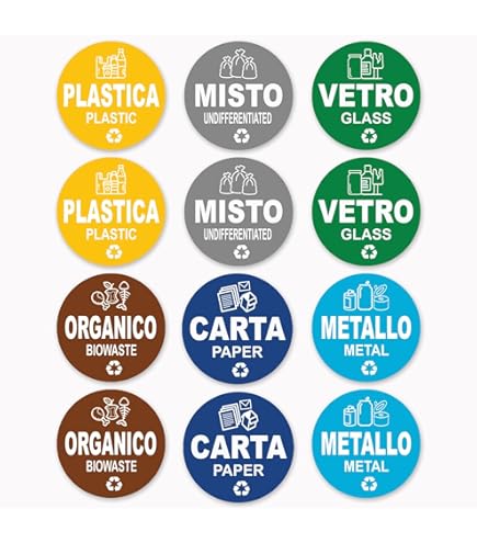 Set Etichette Adesive Set Di 6 Adesivi Autoadesivi In Vinile Per - Foto 4