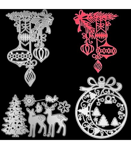 Fustelle per compleanno, stencil per realizzare biglietti di
