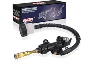 Olifant Rear Brake Master Cylinder for Suzuki GS500 GSX 600 650 750 1100 1200 1250 1300R/GSXR GSX-R 600 750 1000 1100 RF600 RF900 SV650 SV1000 Bandit GSF 400 600 1200 1250