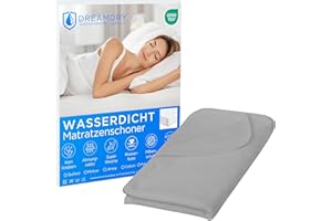 ‎DREAMDRY Dreamdry Matratzenschoner 160x200 - Inkontinenzunterlage waschbar, Matratzenschoner 160x200 wasserdicht, wasserdichte Matratzenauflage, Nässeschutz