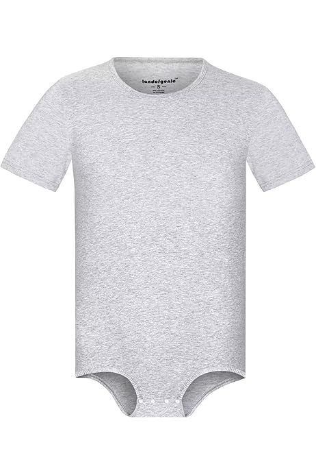 Body Uomo Senza Maniche Landofgenie - Pigiama In Cotone, Onesie Adulti - Foto 2