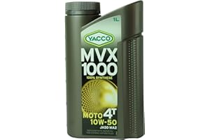 YACCO Huile Moteur MVX 1000 4T 10W50 (1L)