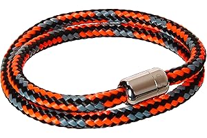 Wind Passion - Pulsera Hombre Paracord - Pulsera Mujer de Cuerda Náutica Hecha a Mano - Pulsera Magnética - Pulsera Paracord - Pulsera Cordón Mujer - Pulsera Surfera - Pulsera Verano - Regalo Navidad