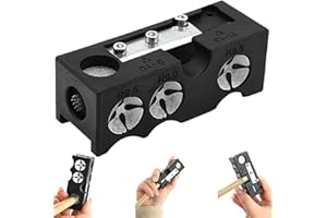 SYXLS 11-in-1 Multifunktionswerkzeug für Billardqueue, Reparaturwerkzeug für Billard-Wartung, Reparatur,Billard Queue Spitzen Reparaturset, Billard Queue Tip Trimmer,Multifunktionswerkzeug