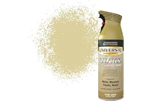 Rust-Oleum 400ml Universal Metallic Spray Paint - Pure Gold