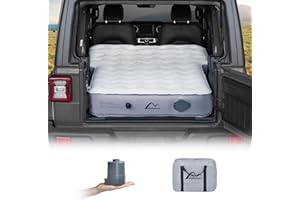 Sokeface Jeep Wrangler Air Mattress Wireless Air Pump SUV Camping Bed for JK JKU JL JLU Unlimited 4 Door