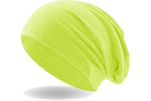 Hatstar® | Klassische Damen Beanie Mütze | Herren Jersey Longbeanie | Unisex | Elastisch, leicht und weich