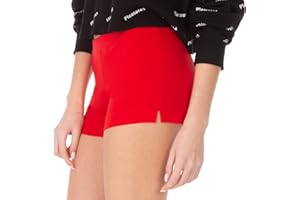 WG WEAR & GO Pantaloncini donna - pantaloncini sportivi – cotone un sacco di colori e dimensioni Bianco Nero Rosso Grafite 36-46