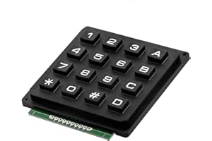 AZDelivery 4x4 Matrix Keypad Tastiera compatibile con Arduino e Raspberry Pi incluso un E-Book!
