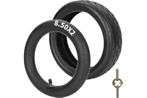 WATODAY 8.5 x 2(8 1/2 X2) Tire & Inner Tube Rubber Vibration Dampers Replacement Compatible for Xiaomi M365/Pro/Gotrax Electric Gas Scooter Mini and Pocket Bikes Gotrax GXL V2 Hiboy S2 Pro Pro2 1S MI3