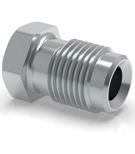 Set Di 2 Dadi-Raccordi Maschio Per Tubo Freno | M10x1 | Lunghezza 16mm | Diametro Interno 5mm - Foto 8