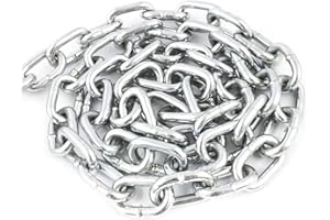 DQ-PP 5m chaîne acier zingué lien court 8mm