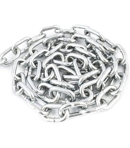 Catena In Acciaio Zincato Faithfull - 6mm X 2,5m | Per Fissaggio Carichi Pesanti - Foto 7