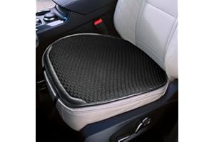 XCBYT Funda Asientos Delanteros Coche 1 Piezas, Cojin Asiento Coche Súper Transpirables, Antideslizantes Cojin Asiento Coche Conductor, Protector Asiento Coche Universales, Suaves y Cómodos