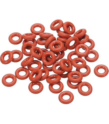 200 pcs Solide Métrique Cuivre Joint D'étanchéité Rouge Huile Vidange