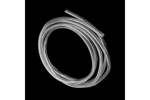 iMeistek Tuyau flexible en plastique, 3 mm x 6 mm x 3 m de long en PVC de qualité alimentaire pour le transfert d'eau et d'air