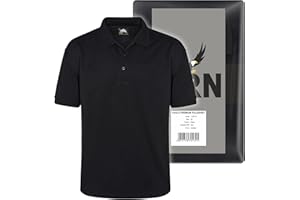 ORN Polo Shirt for Men Adult - Short Sleeve Workwear | UK Casual Smart Tops for Men, Professional Work Wear - 1150 Eagle