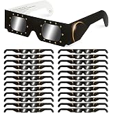 QIWEI Solar Eclipse Glasses ISO 12312-2 Approved Cardboard Pack 10