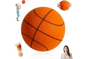 ‎GIVUAIME givuaime Leiser Springender Basketball Größe 3/5/7, 2025 Neuest Silent Basketball, MiniBasketball für leises Dribbling und Indoor-Training, Geschenk für Sportliche Jungen Mädchen Kinder 3-8