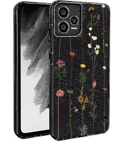 LunarDrift 2 Custodie Anime Per Xiaomi Redmi Note 12 Pro 5G | Cover Demon Slayer Nezuko Tanjiro, TPU Antiurbo Con Protezione Lente