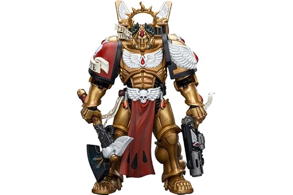JOYTOY Warhammer 40k Blood Angels, 1/18 Blood Angels Commander Dante Figurine à Collectionner