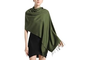 vimate Pashmina Scarf and Shawl - Soft Women Pashminas Wrap for Wedding Evening Party (20 Colors)