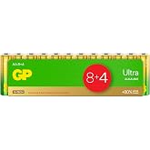 GP Batteries G-TECH Ultra Alkalin Kalem LR6 - AA Boy 1.5V Pil 12'li Shrink